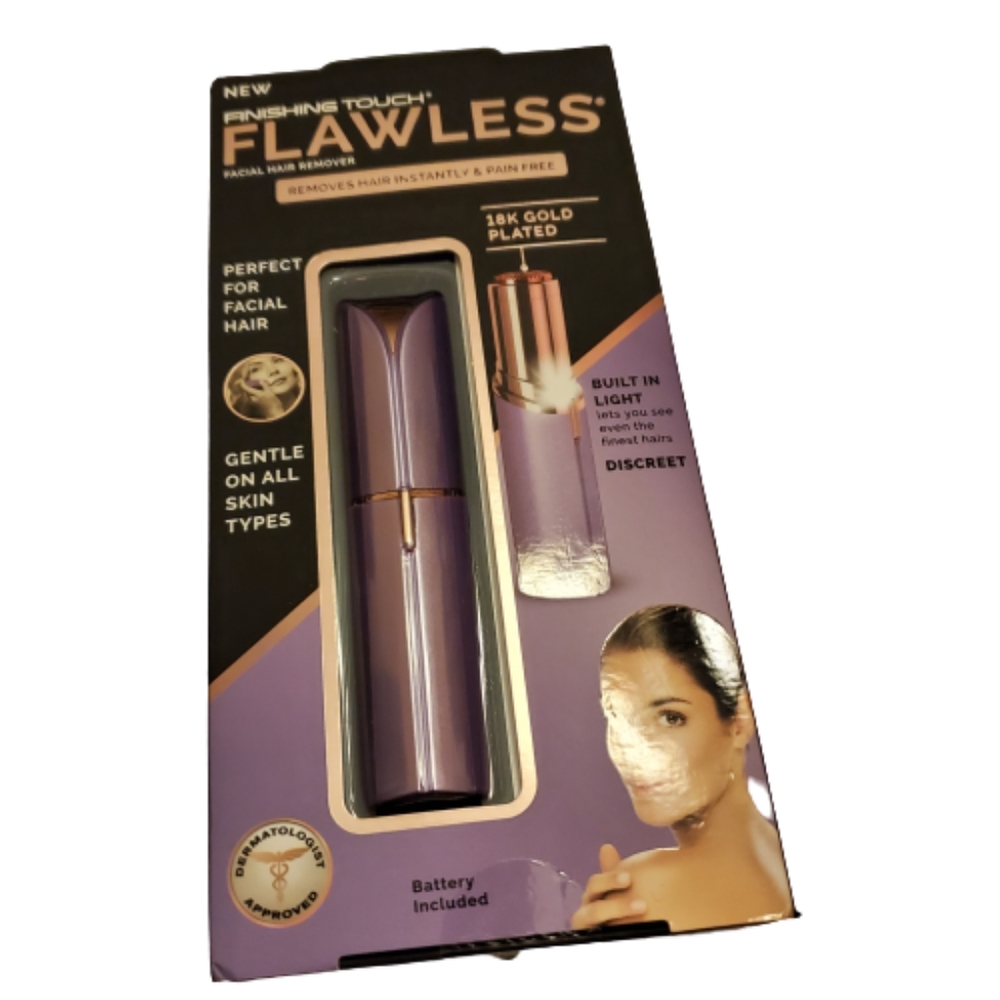NEW FLAWLESS FACIAL HAIR REMOVER - Picture 2 of 6